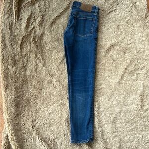 Madewell Blue Skinny Jeans Sleek Fit